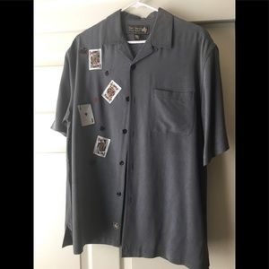 Men's Nat Nast 100% silk shirt